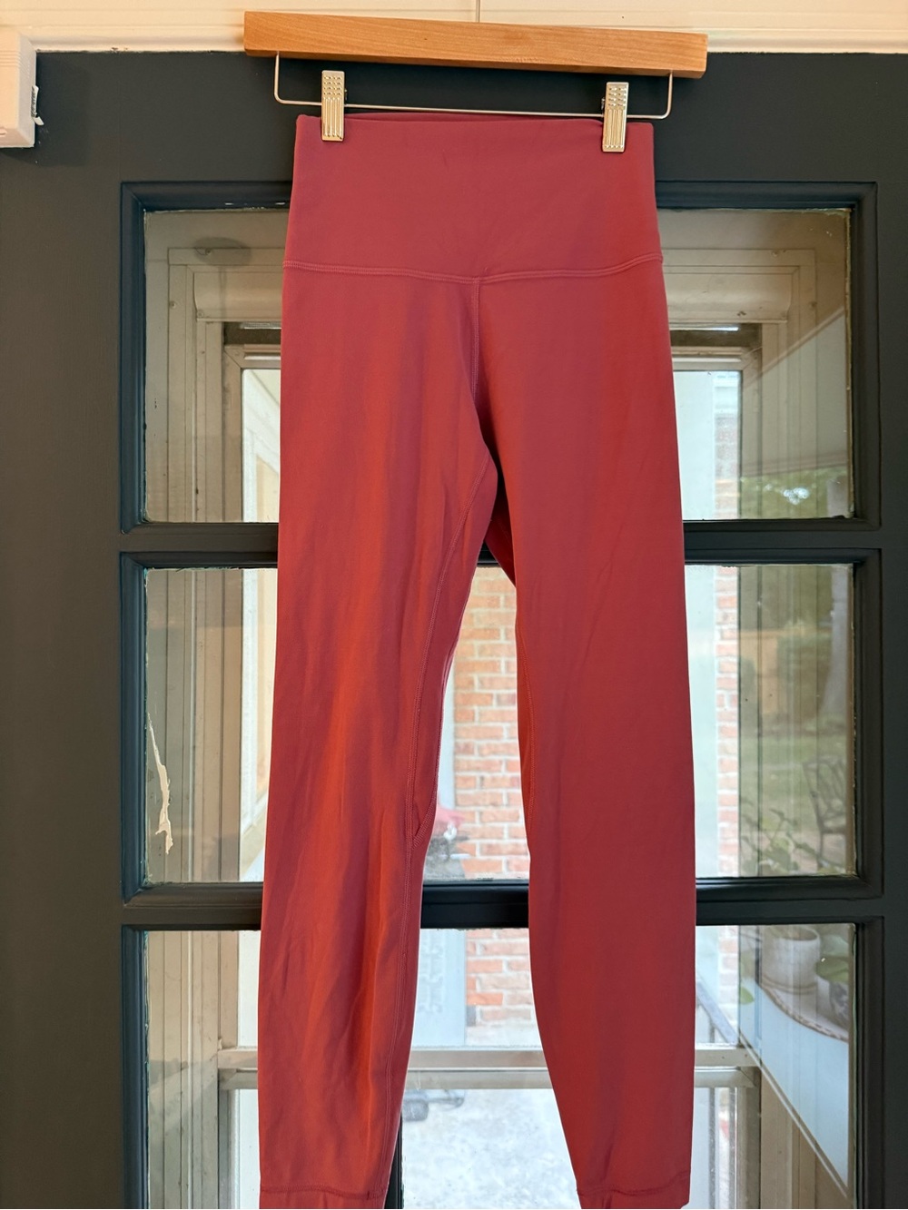 lululemon athletica High-Rise Leggings in Deep Rose size 4